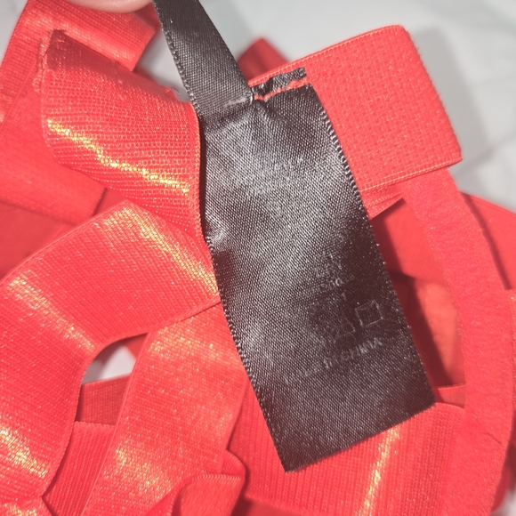 My Boo Vibrant Red Strappy Women's Bra Size S - Picture 4 of 4